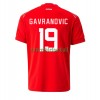 Maillot de Supporter Suisse Mario Gavranovic 19 Domicile Coupe du Monde 2022 Pour Homme